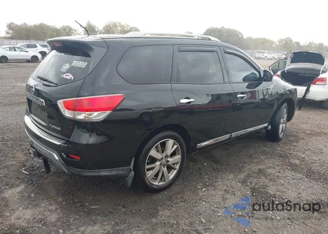 2013 Nissan Pathfinder Platinum из США, поврежденный, VIN 5N1AR2MN7DC654487